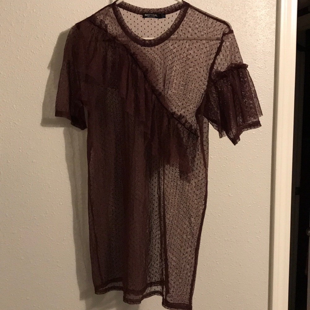 Nasty Gal Mesh top